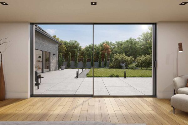 Large-format performance Panels can be manufactured up to 3 meters heigh, enhance natural light and create seamless transitions between spaces